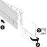 Сет: Инсталляция LEMARK PENEDA EXPERT + кнопка смыва BIT чёрный матовый + унитаз GLAZER чёрный матовый 100122237