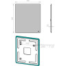 Зеркало LEMARK ECOSMO 70х80 см LM70Z-Ecos